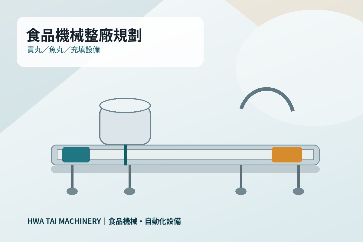 樺泰機械食品加工設備與整廠規劃展示